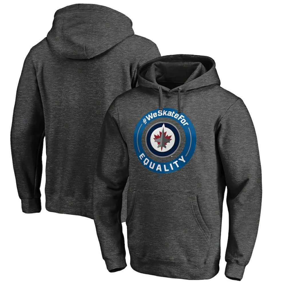 Winnipeg Jets #WeSkateFor Pullover Hoodie -  NHL Hoodies