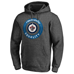 Winnipeg Jets #WeSkateFor Pullover Hoodie -  NHL Hoodies
