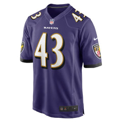 Baltimore Ravens Justice Hill  Game Jersey | NFL Near me