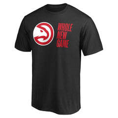 Black Atlanta Hawks Whole New Game Team T-Shirt | NBA