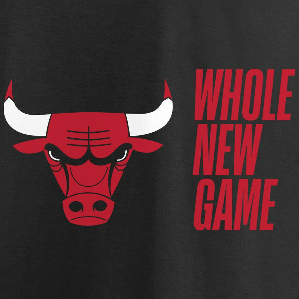 Black Chicago Bulls Whole New Game Team T-Shirt sale | NBA
