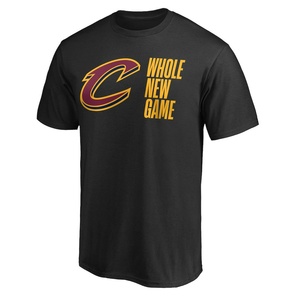Black Cleveland Cavaliers Whole New Game Team T-Shirt sale | NBA