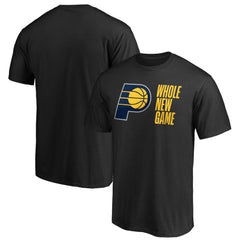 Black Indiana Pacers Whole New Game Team T-Shirt | NBA