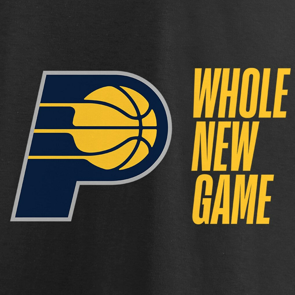 Black Indiana Pacers Whole New Game Team T-Shirt | NBA