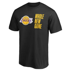 Black Los Angeles Lakers Whole New Game Team T-Shirt | NBA