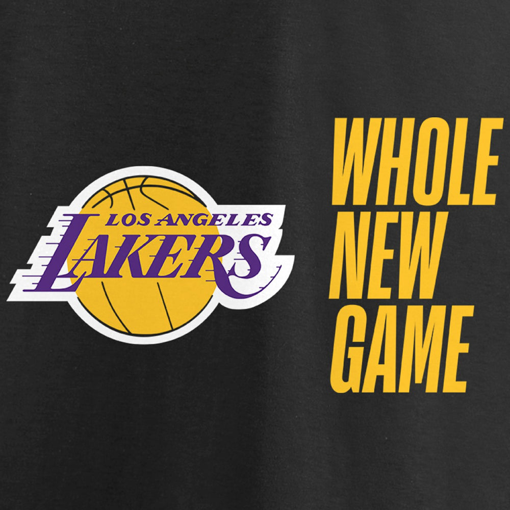 Black Los Angeles Lakers Whole New Game Team T-Shirt | NBA