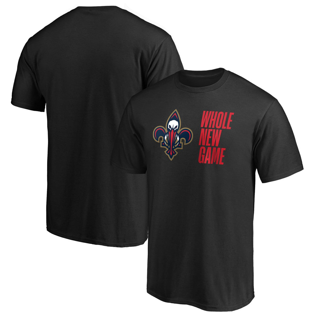 Black New Orleans Pelicans Whole New Game Team T-Shirt | NBA