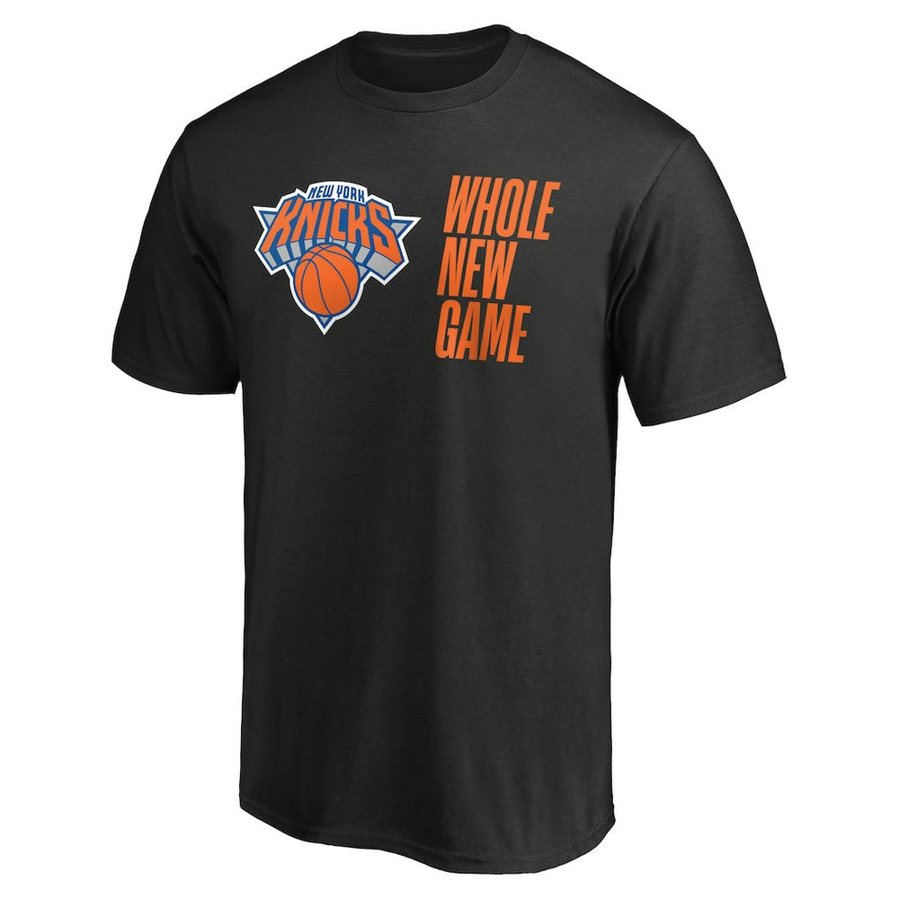 Black New York Knicks Whole New Game Team T-Shirt | NBA