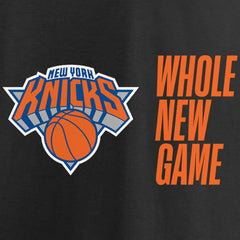 Black New York Knicks Whole New Game Team T-Shirt | NBA