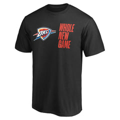 Black Oklahoma City Thunder Whole New Game Team T-Shirt | NBA