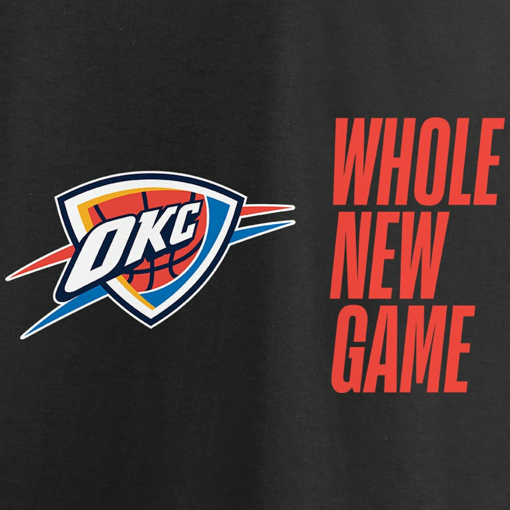 Black Oklahoma City Thunder Whole New Game Team T-Shirt | NBA