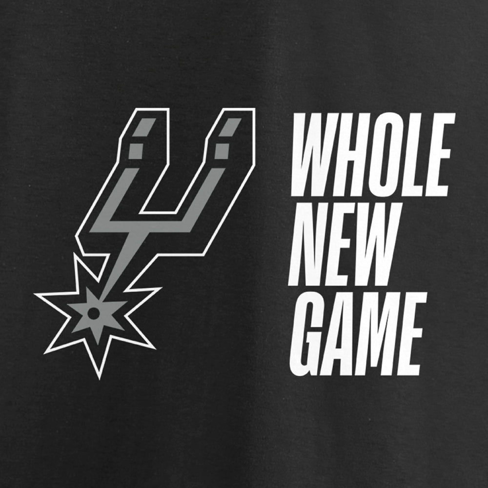 Black San Antonio Spurs Whole New Game Team T-Shirt | NBA