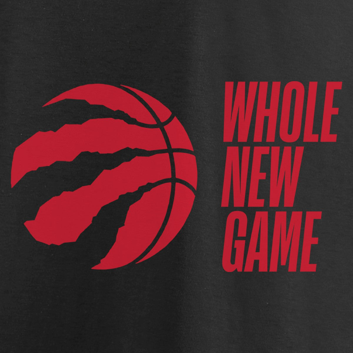 Black Toronto Raptors Whole New Game Team T-Shirt | NBA