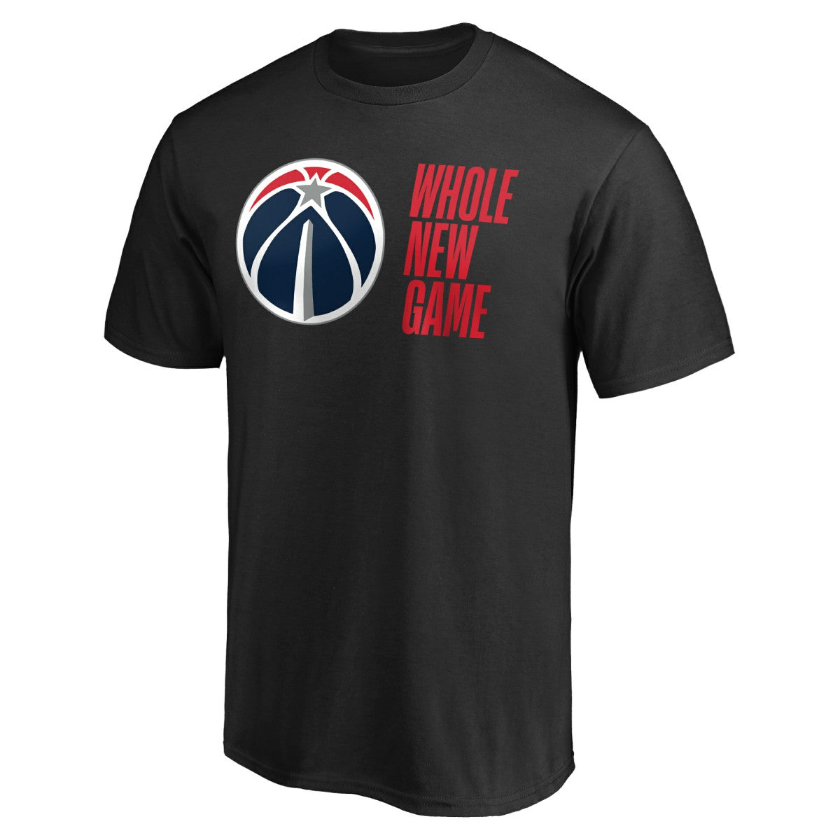 Black Washington Wizards Whole New Game Team T-Shirt | NBA