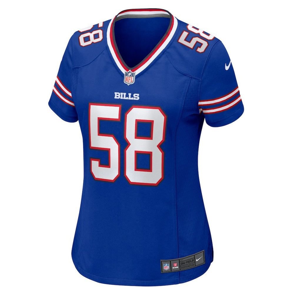 Buffalo Bills Matt Milano  Women's Game Jersey | NFL New