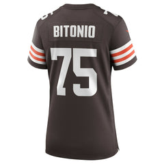 Cleveland Browns Joel Bitonio  Women's Game Jersey | NFL Online