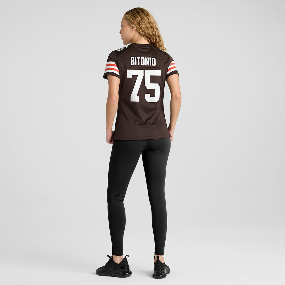 Cleveland Browns Joel Bitonio  Women's Game Jersey | NFL Online