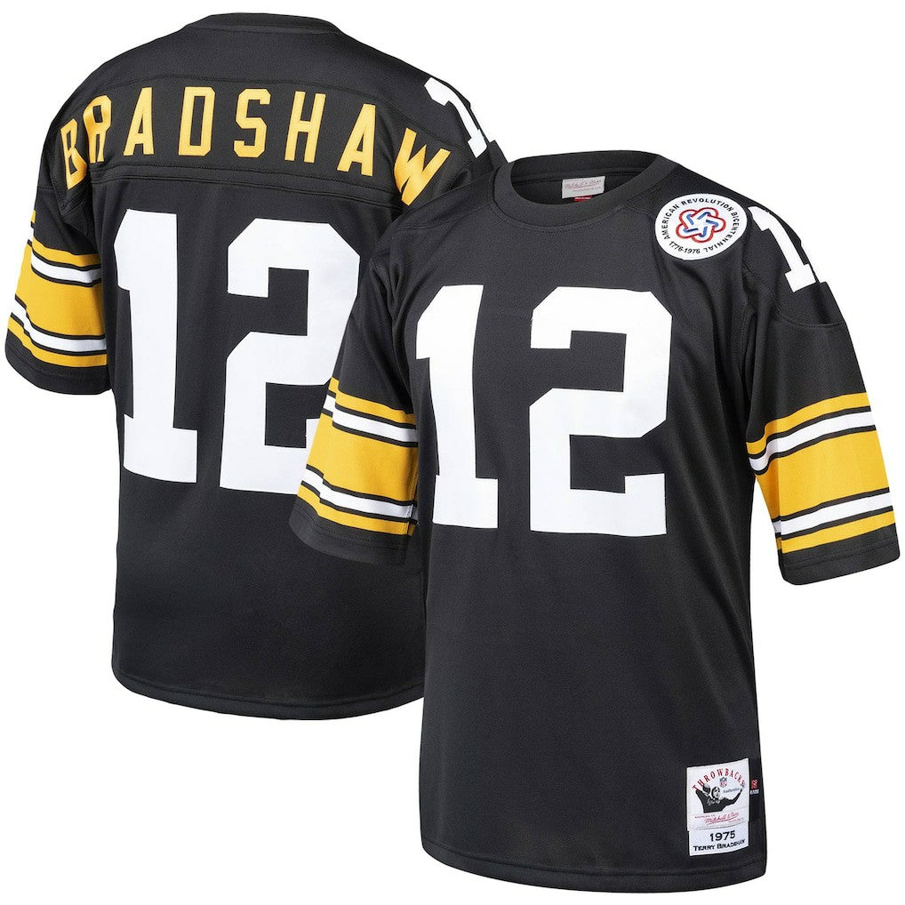 Pittsburgh Steelers Terry Bradshaw  Authentic Throwback Retired Player Jersey | NFL Outlet