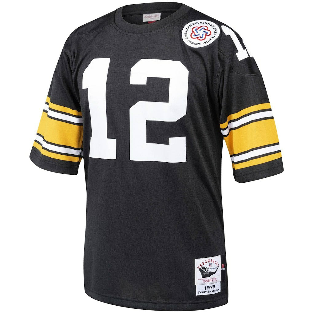 Pittsburgh Steelers Terry Bradshaw  Authentic Throwback Retired Player Jersey | NFL Outlet