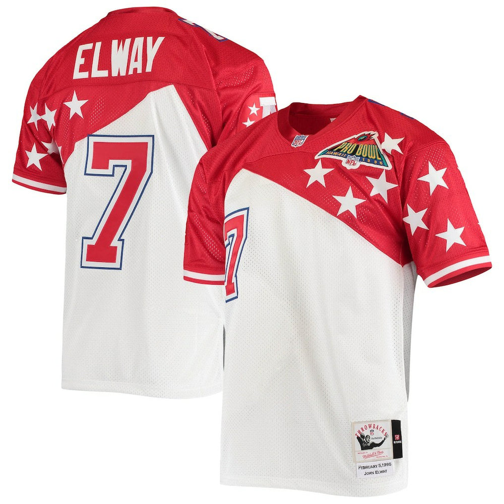 Denver Broncos John Elway AFC 1995 Pro Bowl Authentic Jersey | NFL Discount