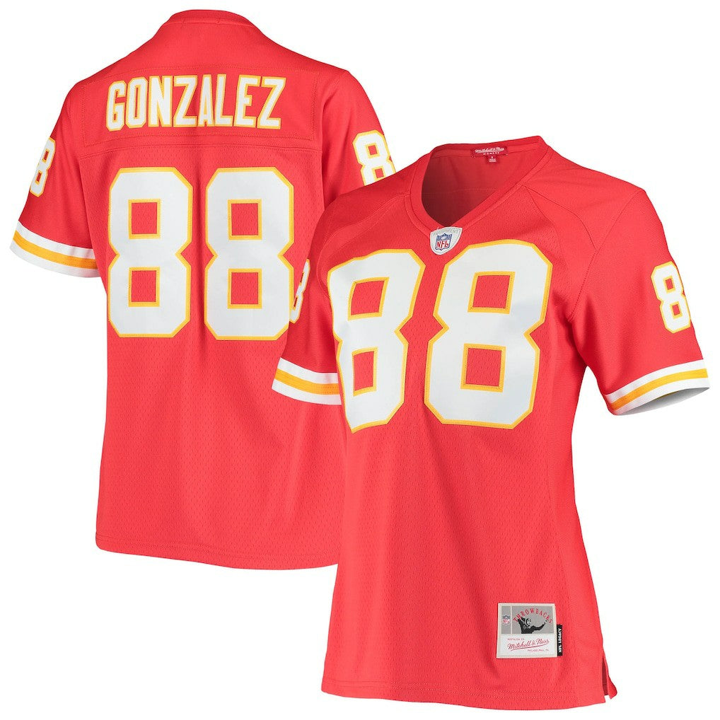 Kansas City Chiefs Tony Gonzalez  Women's Legacy Replica Team Jersey | NFL Outlet