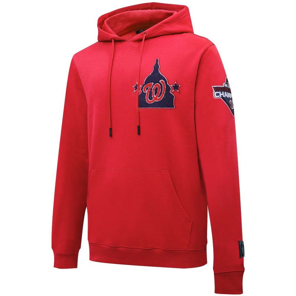 Washington Nationals Pro Standard Logo Pullover Hoodie - MLB Hoodies