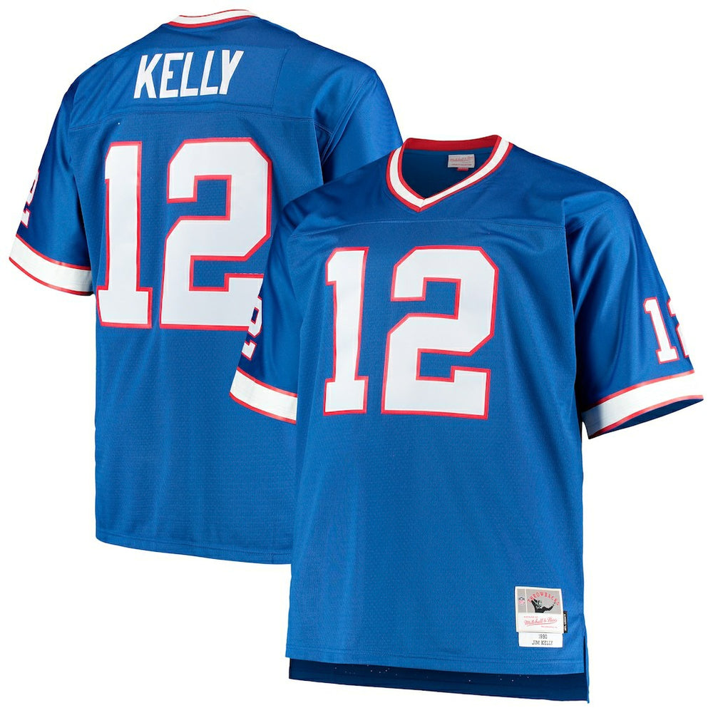 Buffalo Bills Jim Kelly  Big & Tall 1990 Retired Player Replica Jersey | NFL Online