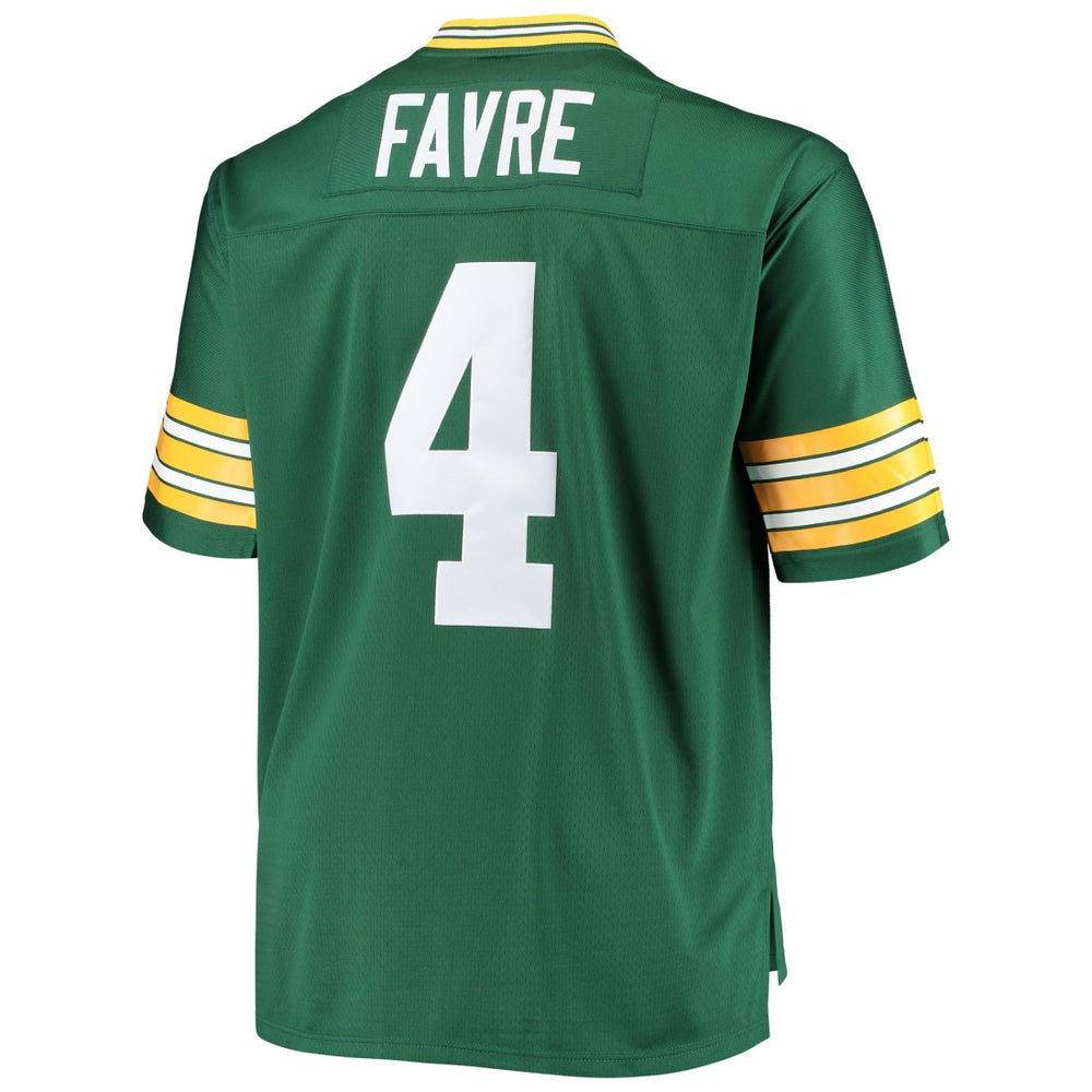 Green Bay Packers Brett Favre  Big & Tall 1996 Retired Player Replica Jersey | NFL Hot