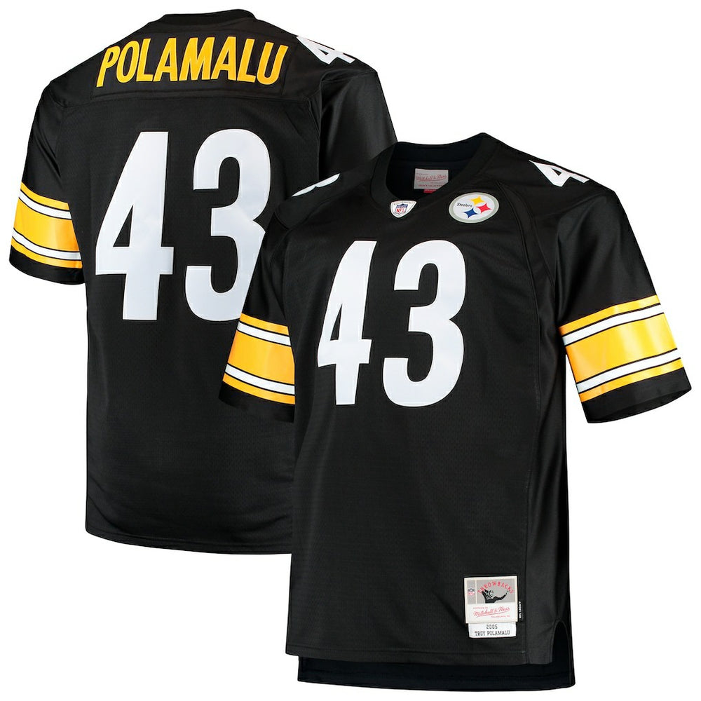 Pittsburgh Steelers Troy Polamalu  Big & Tall 2005 Retired Player Replica Jersey | NFL Sale