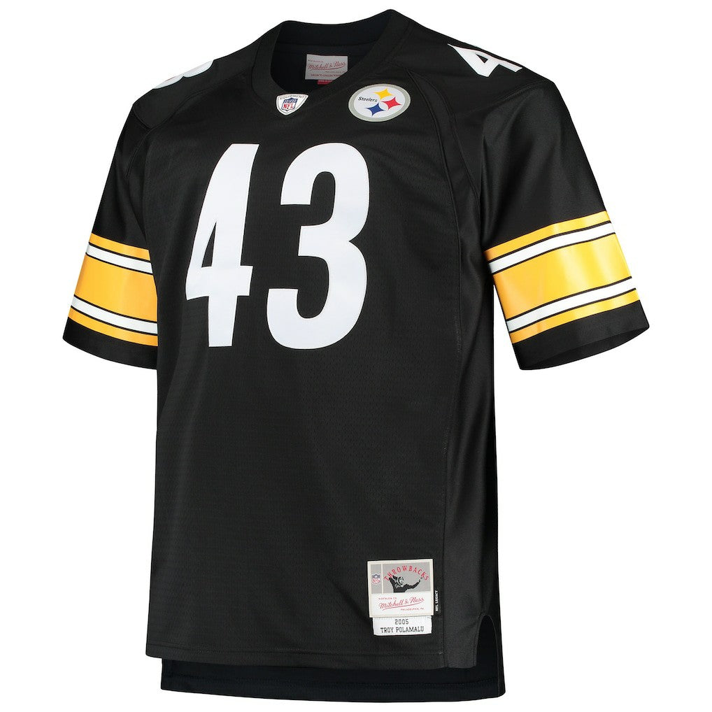Pittsburgh Steelers Troy Polamalu  Big & Tall 2005 Retired Player Replica Jersey | NFL Sale