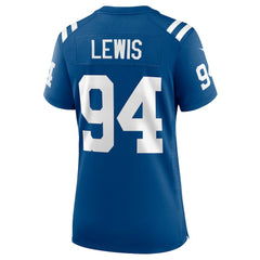 Indianapolis Colts Tyquan Lewis  Women's Game Jersey | NFL US