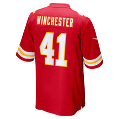 Kansas City Chiefs James Winchester  Game Jersey | NFL Outlet