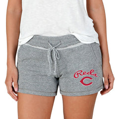 Cincinnati Reds Concepts Sport Women's Mainstream Terry Shorts - MLB Shorts