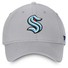 Seattle Kraken Fanatics Core Primary Logo Flex Hat -  NHL Hats