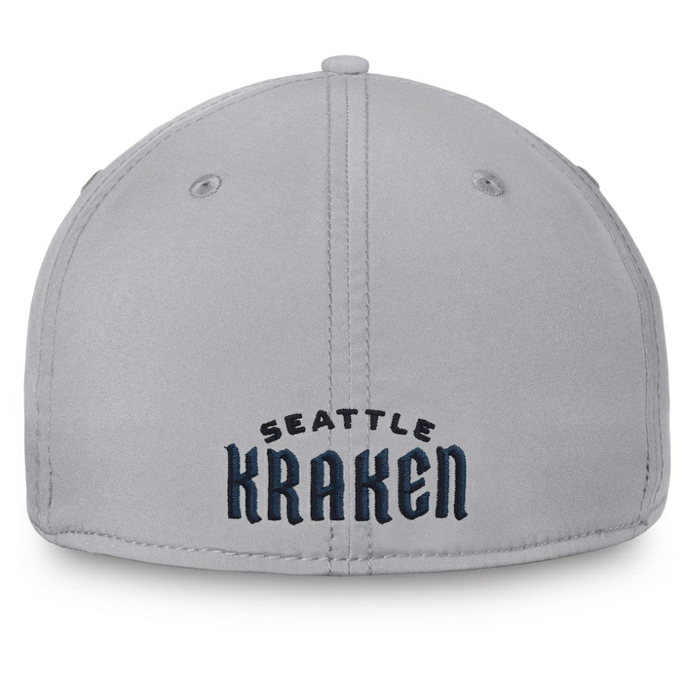 Seattle Kraken Fanatics Core Primary Logo Flex Hat -  NHL Hats