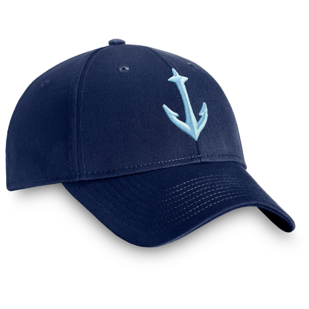 Seattle Kraken Fanatics Core Secondary Logo Adjustable Hat -  NHL Hats
