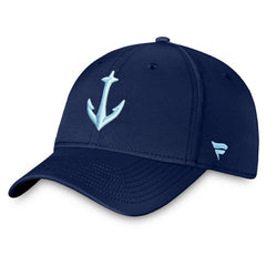 Seattle Kraken Fanatics Secondary Logo Flex Hat -  NHL Hats