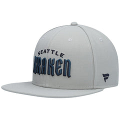Seattle Kraken Fanatics Wordmark Logo Snapback Hat -  NHL Hats