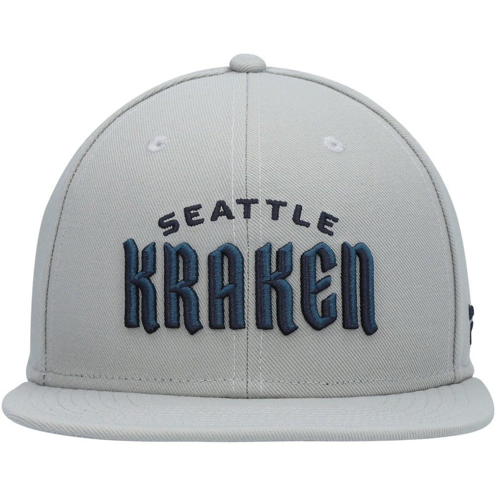 Seattle Kraken Fanatics Wordmark Logo Snapback Hat -  NHL Hats