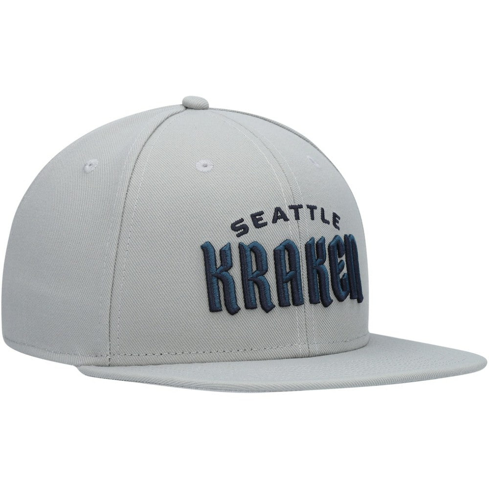 Seattle Kraken Fanatics Wordmark Logo Snapback Hat -  NHL Hats