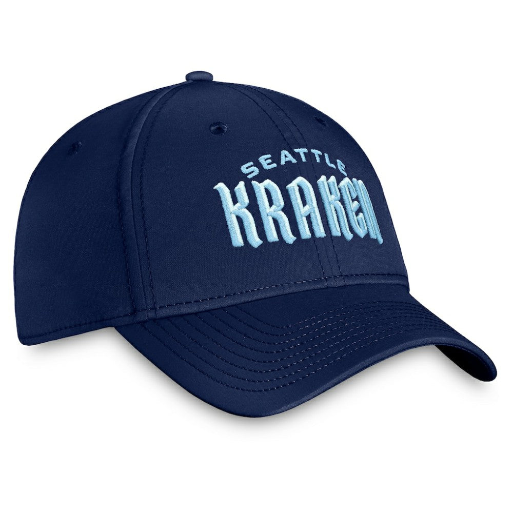 Seattle Kraken Fanatics Wordmark Flex Hat -  NHL Hats