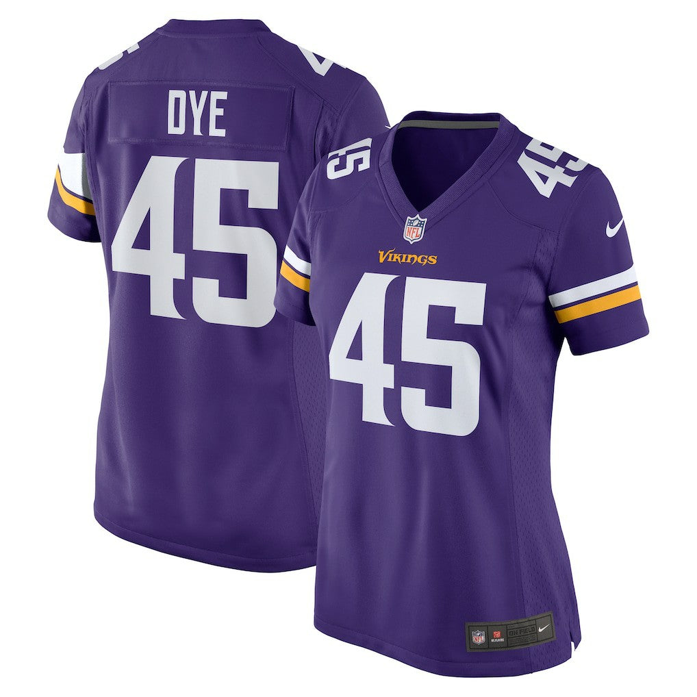 Minnesota Vikings Troy Dye  Women's Game Jersey | NFL New
