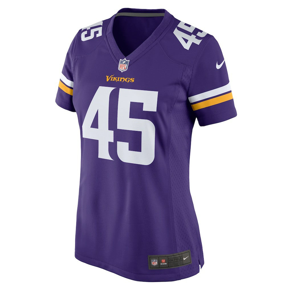 Minnesota Vikings Troy Dye  Women's Game Jersey | NFL New
