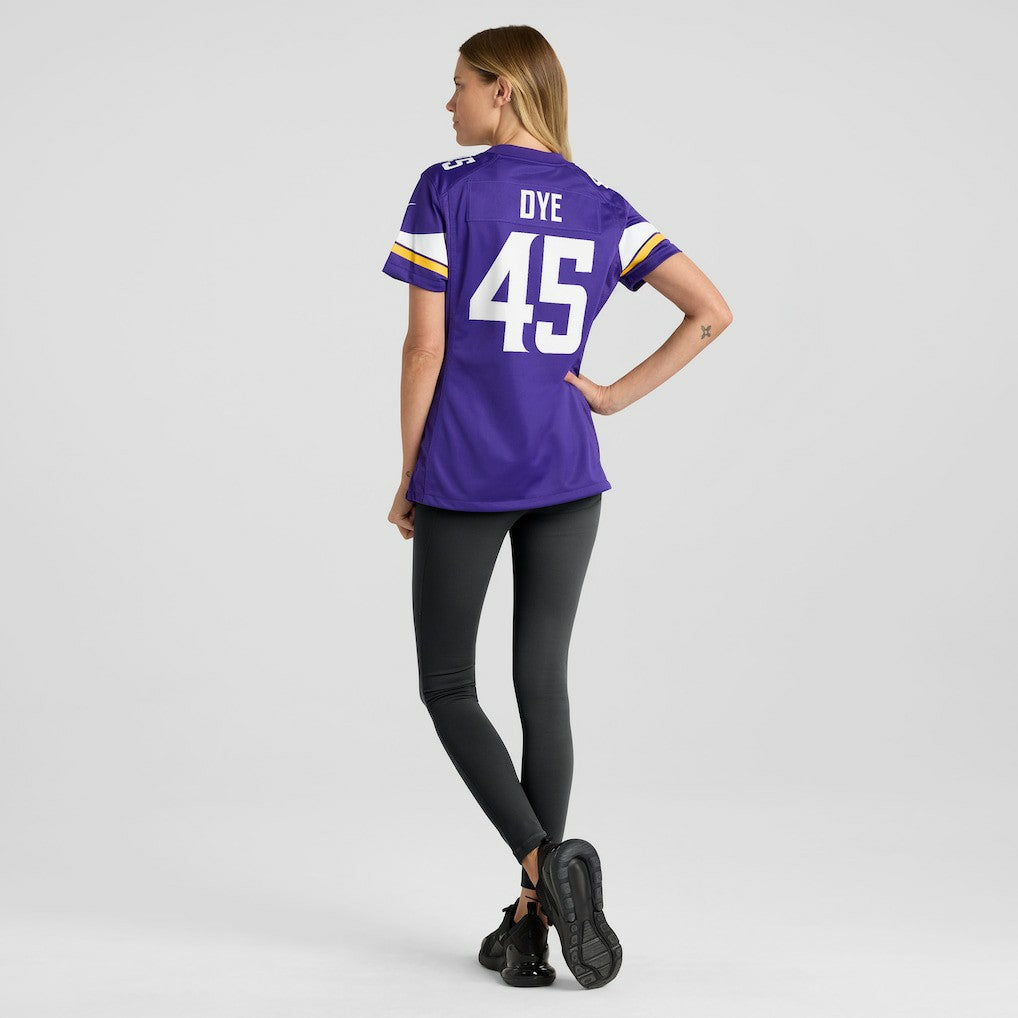 Minnesota Vikings Troy Dye  Women's Game Jersey | NFL New
