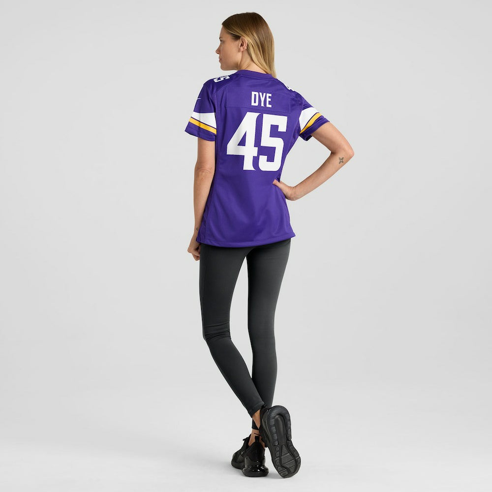 Minnesota Vikings Troy Dye  Women's Game Jersey | NFL New