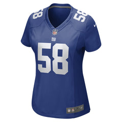New York Giants Casey Kreiter  Women's Game Jersey | NFL Online