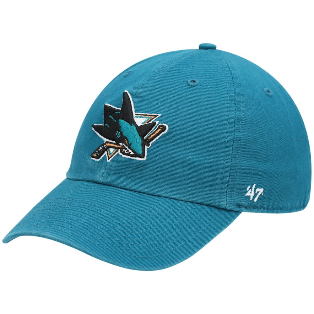 San Jose Sharks '47 Team Clean Up Adjustable Hat -  NHL Hats
