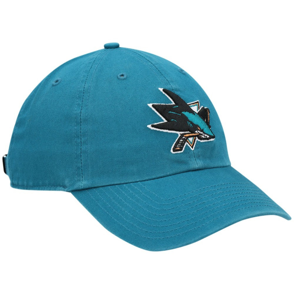 San Jose Sharks '47 Team Clean Up Adjustable Hat -  NHL Hats