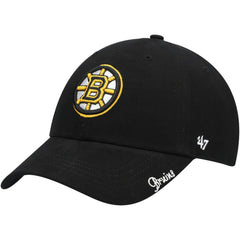 Boston Bruins '47 Women's Team Miata Clean Up Adjustable Hat -  NHL Hats