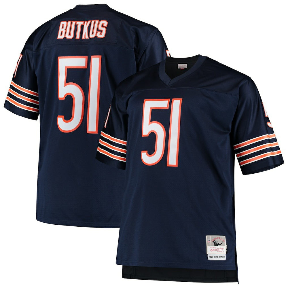 Chicago Bears Dick Butkus  Big & Tall 1966 Retired Player Replica Jersey | NFL On sale